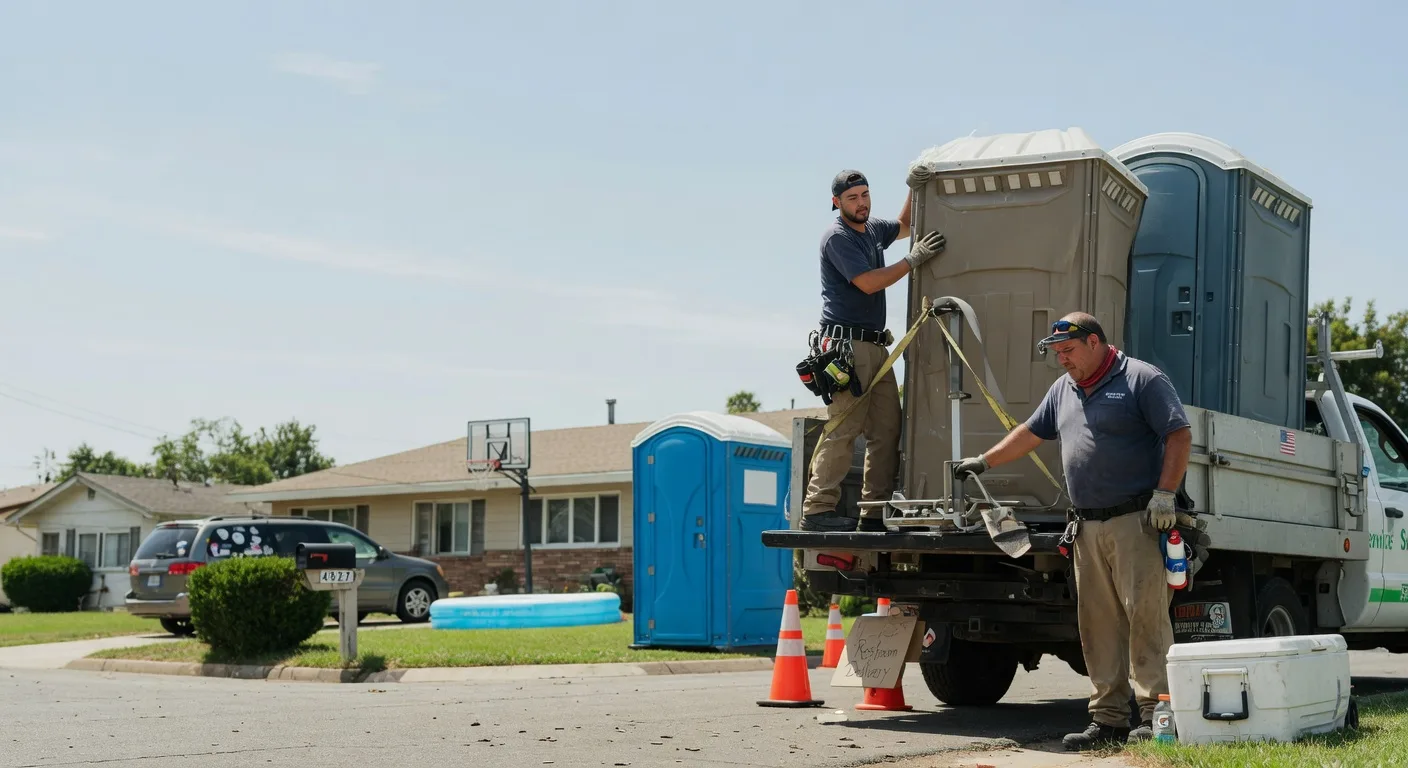 Porta Potty Rental in Wall, TX near me